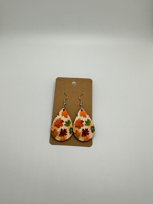 Fall Leaf Earrings