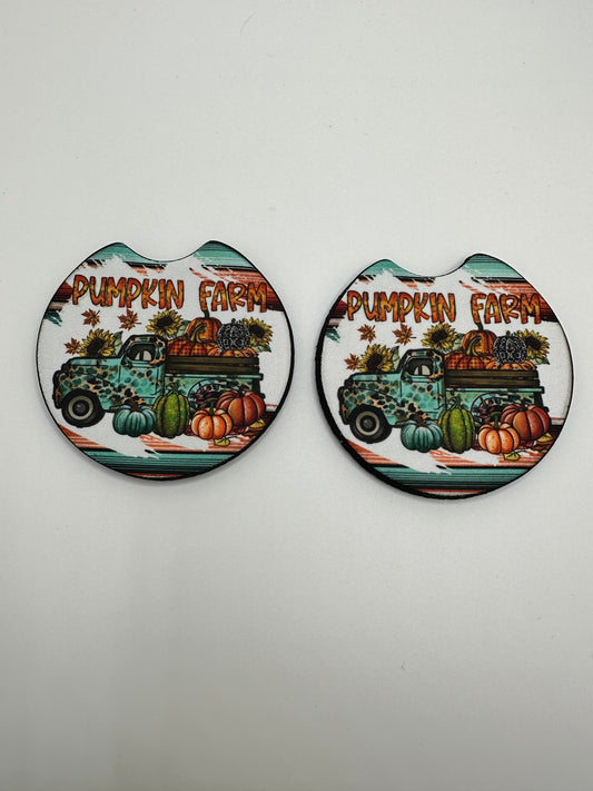 Car Coaster-Pumpkin Farm