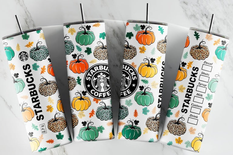 Pumpkin Coffee Tumbler