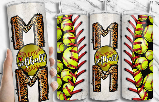 Softball Mom Tumbler