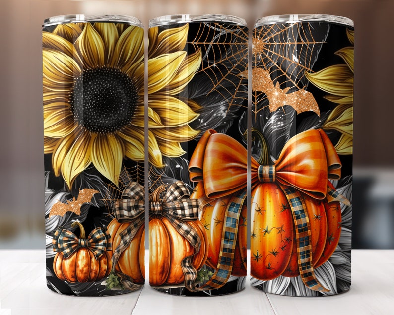 Fall Sunflower Tumbler