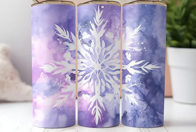 Water Color Snowflake