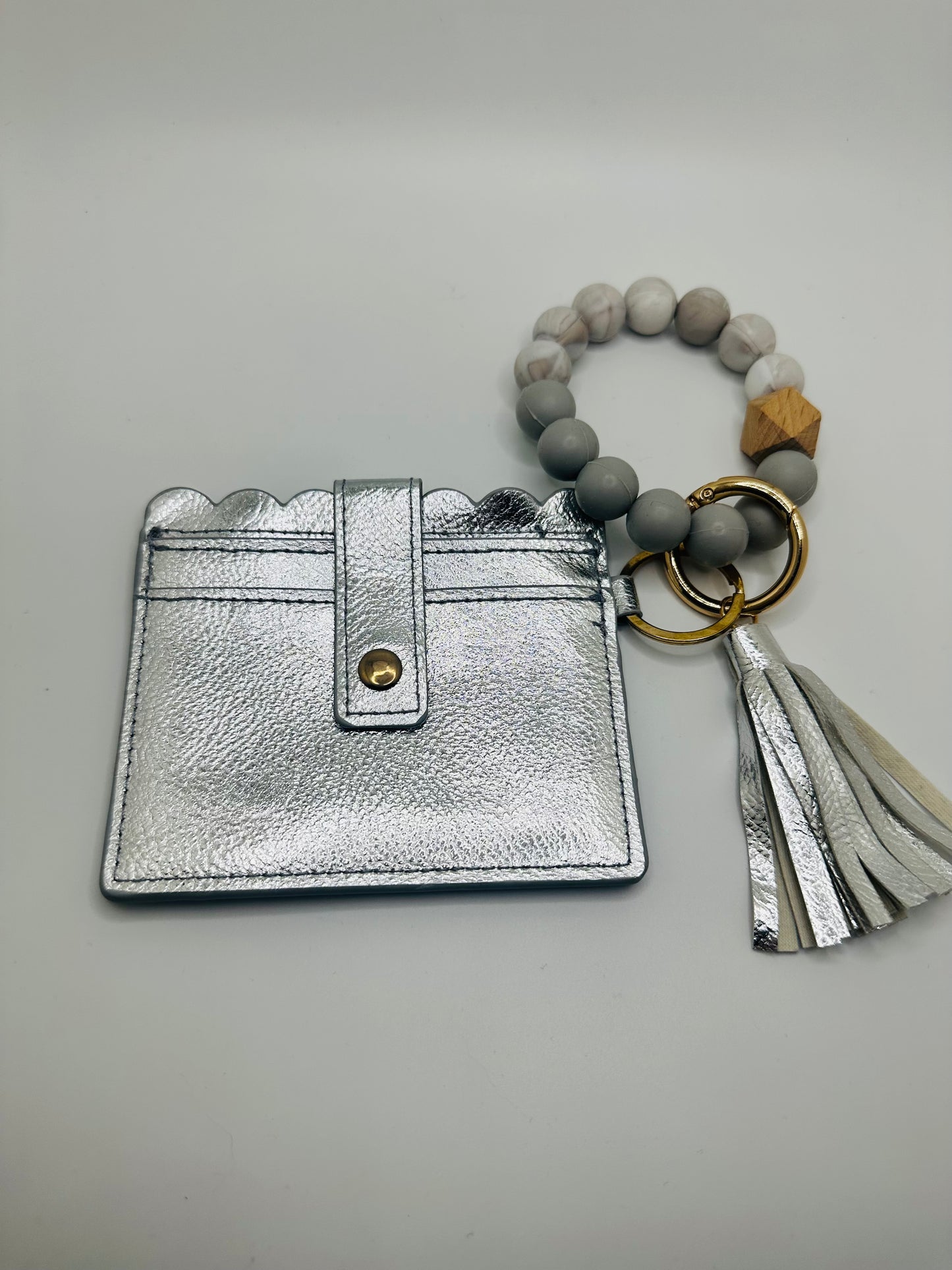 Silver Wristlet