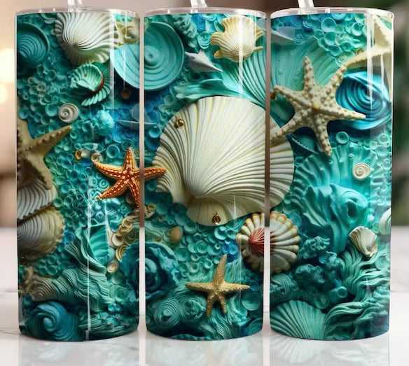 3D Ocean Tumbler