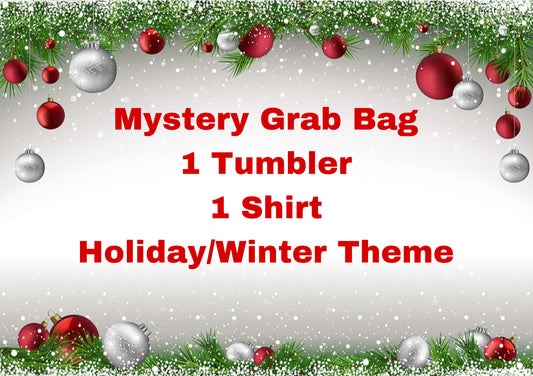 Tumbler/Shirt Mystery Grab Bag