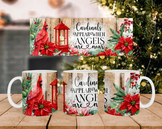 Angels are near coffee mug