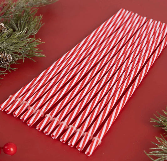 Candy Cane Straw