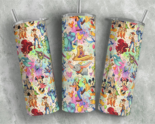 Cartoon Tumbler