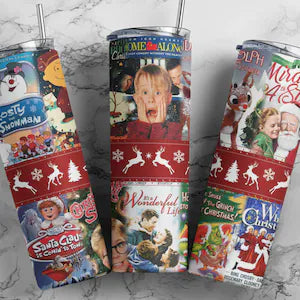 Christmas Movie Tumbler