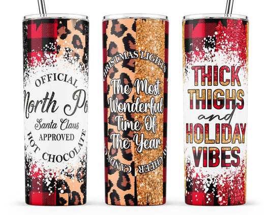 Holiday Vibes Tumbler