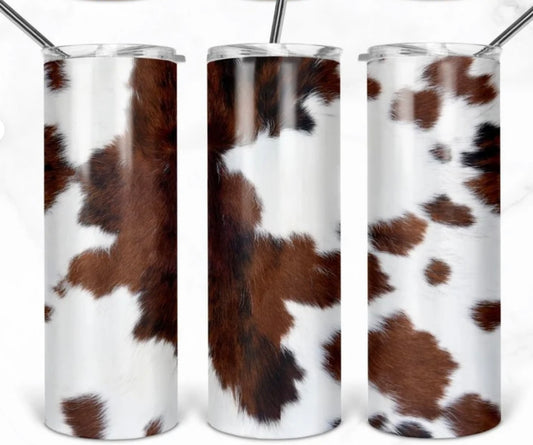 Cow Hide Tumbler