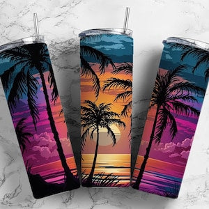 Beach Sunset Tumbler