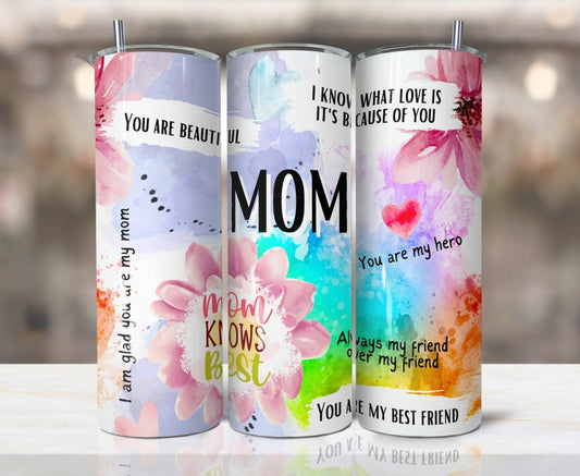 Mom Motivation Tumbler