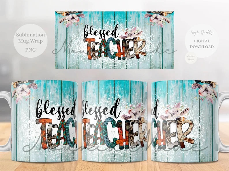 Blessed Teacher Coffee Mug