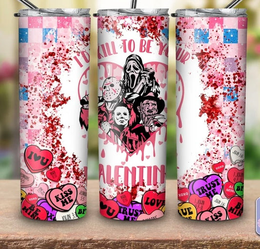 Spooky Valentine Tumbler